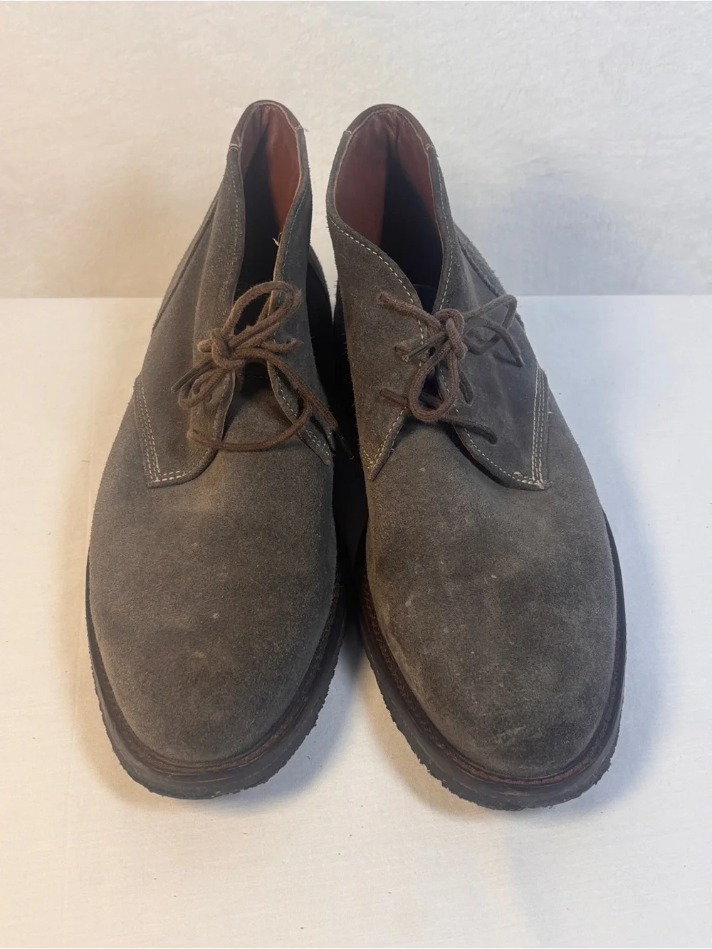 Johnston & Murphy Copeland Suede Chukka Boots Gray Men's Size 9 Style 25-1567